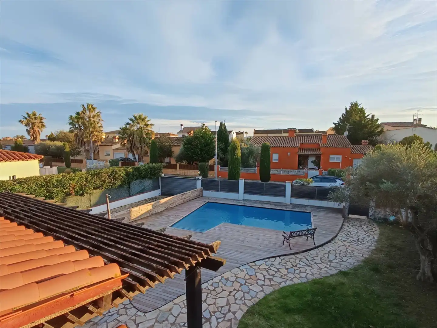 Swimming pool of Houses for sale in Torroella de Fluvià  with Air Conditioner, Heating and Private garden