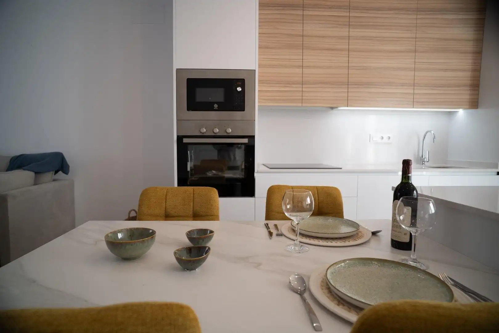 Küche von Country house zum Verkauf in San Javier mit Klimaanlage, Privatgarten und Terrasse