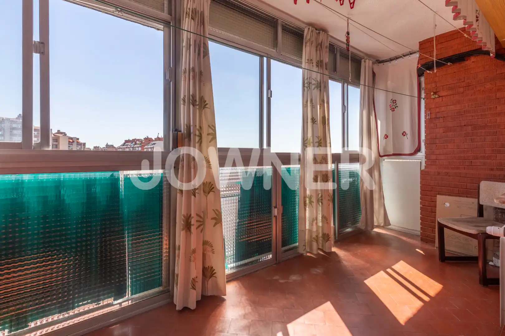 Balcony of Flat for rent in Madrid  with Air Conditioner, Heating and Terrace