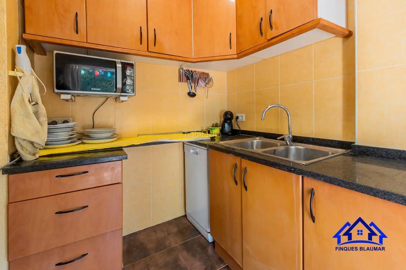 Cocina de Casa o chalet en venta en Arenys de Mar con Jardín privado, Trastero y Piscina