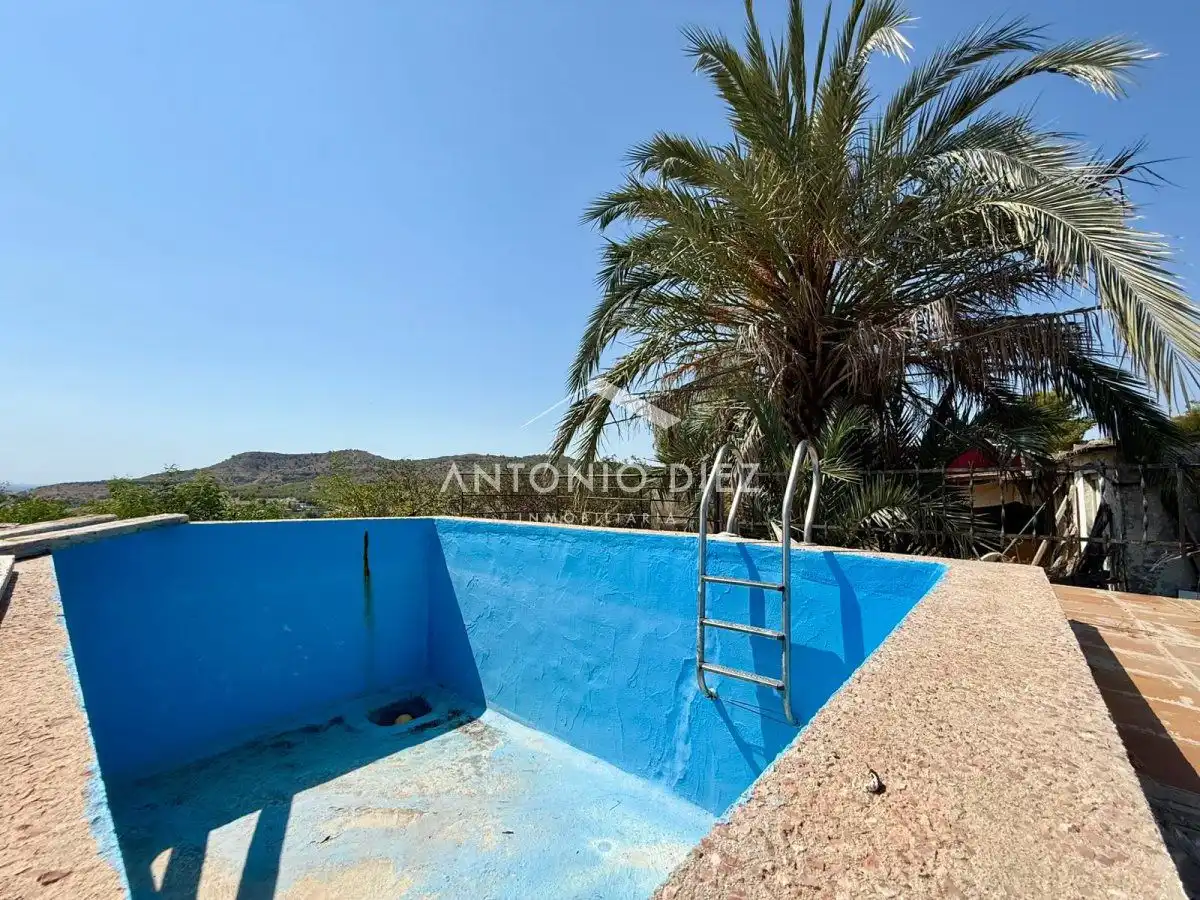 Piscina de Casa o xalet en venda en Aspe amb Terrassa
