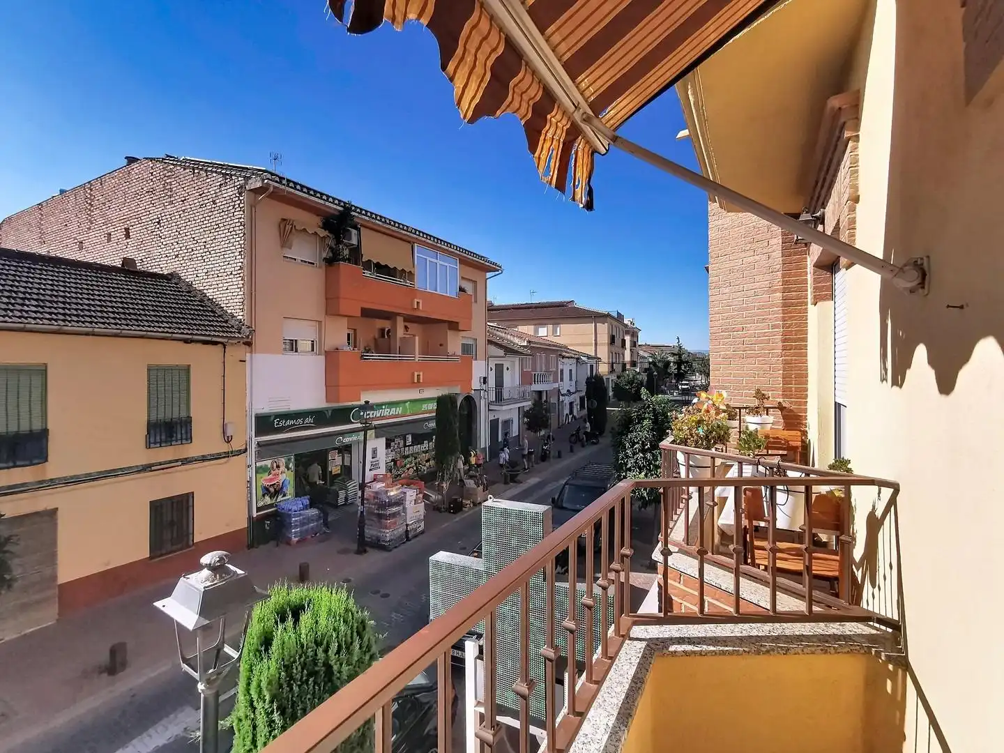 Terraza de Piso de alquiler en Churriana de la Vega con Calefacción y Balcón