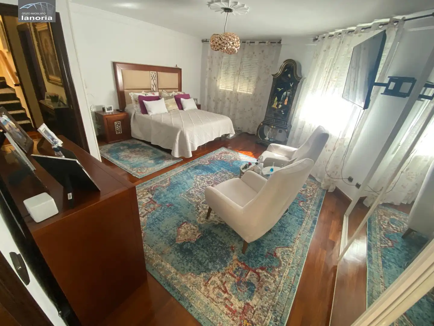Bedroom of Detached homes for sale in Albacete  with Air Conditioner, Heating and Parquet flooring