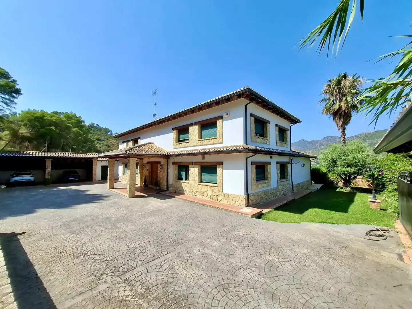 Vista exterior de Casa o chalet en venta en Carcaixent con Aire acondicionado, Jardín privado y Piscina