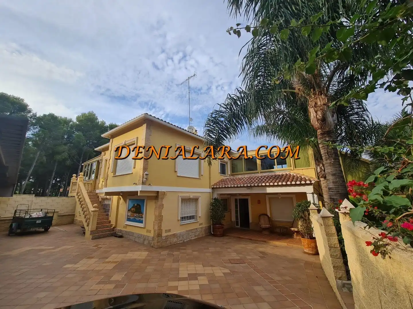 Vista exterior de Casa o chalet de alquiler en Dénia con Aire acondicionado, Calefacción y Jardín privado