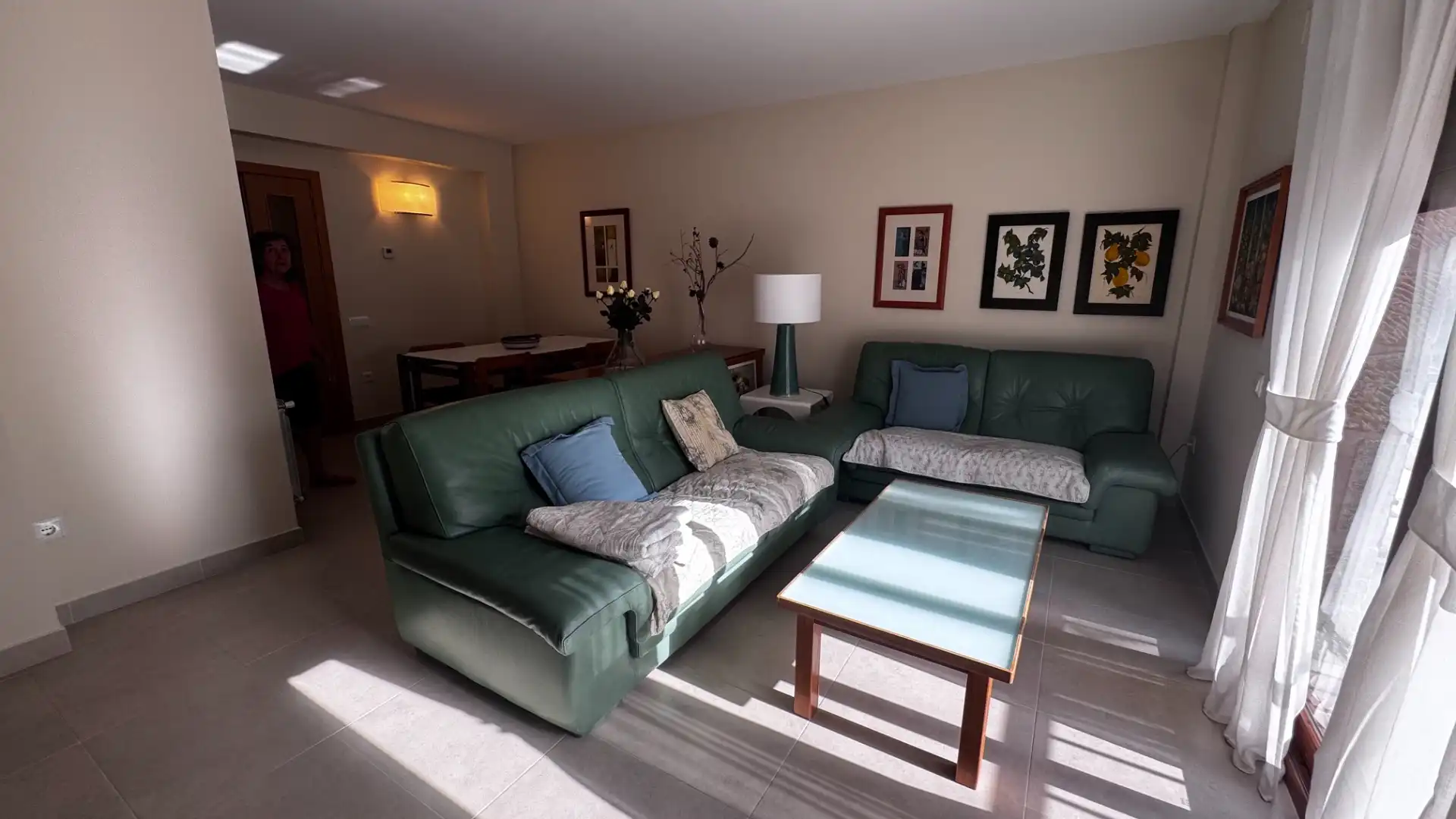 Sala de estar de Casa adosada en venta en Beceite con Calefacción y Balcón