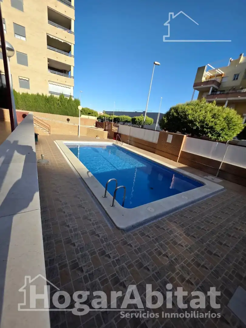 Swimming pool of Flat for sale in Canet d'En Berenguer  with Air Conditioner, Terrace and Storage room