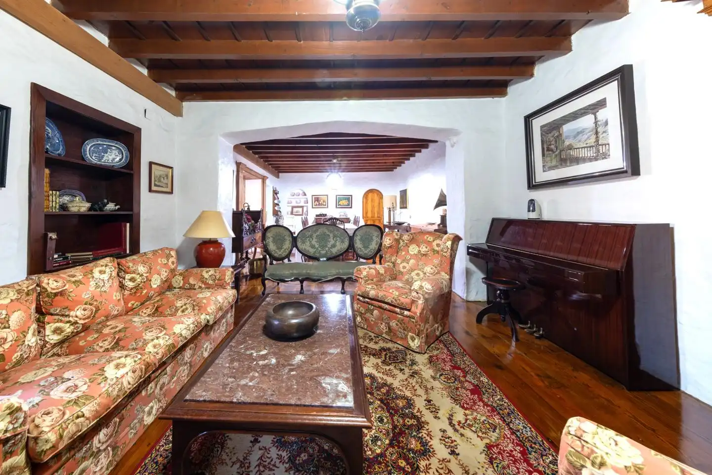 Sala d'estar de Casa o xalet en venda en Santa Brígida amb Jardí privat i Terrassa