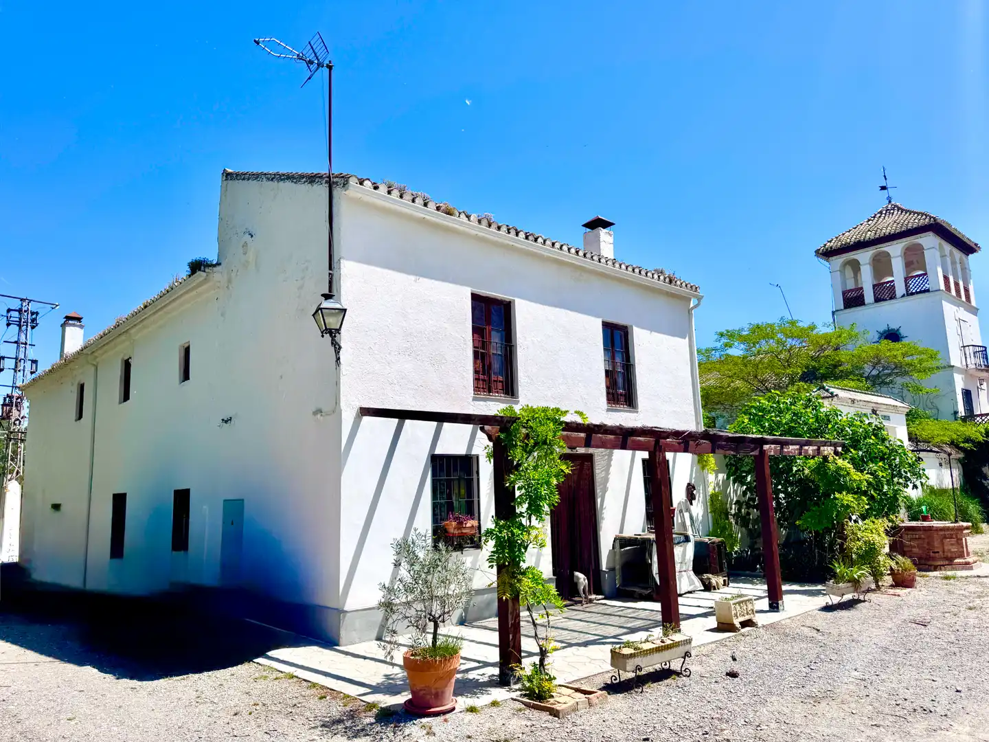 Vista exterior de Casa o chalet en venta en Granada con Jardín privado, Terraza y Trastero