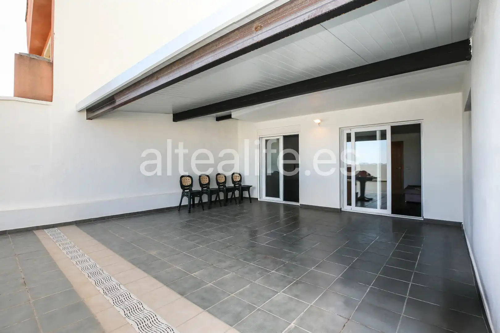 Terraza de Apartamento en venta en Callosa d'en Sarrià con Calefacción y Terraza
