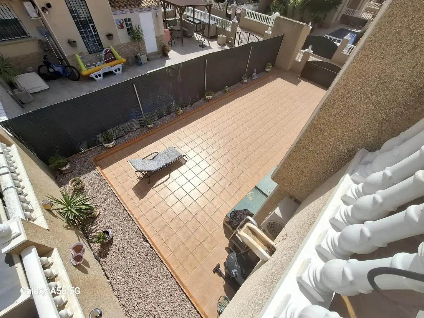 Terrassa de Casa adosada en venda en El Raso