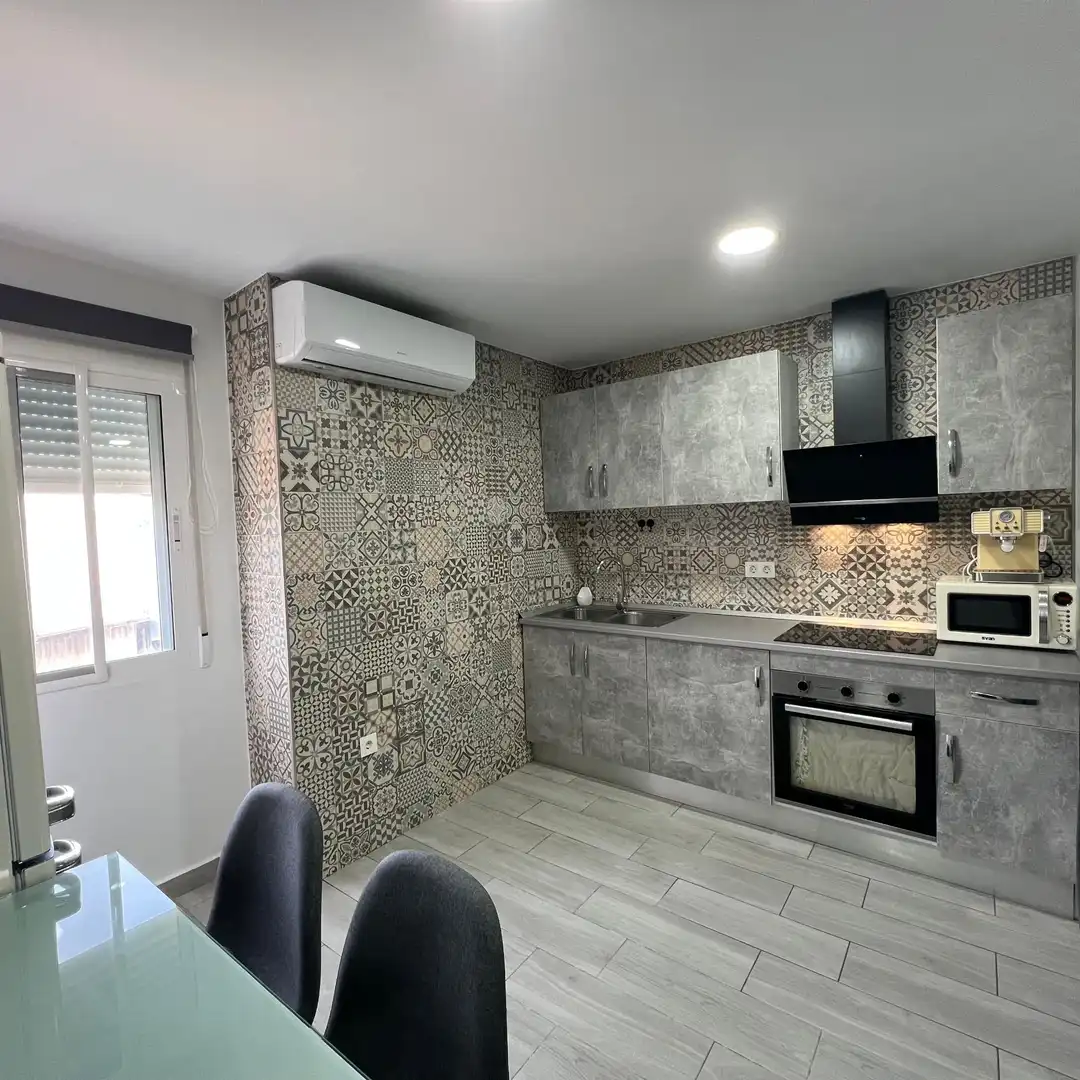 Kitchen of Flat for rent in San Pedro del Pinatar  with Air Conditioner, Heating and Furnished
