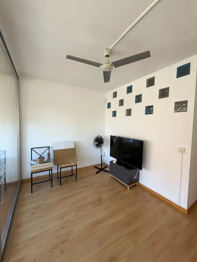 Sala d'estar de Pis en venda en Calella amb Aire condicionat, Parquet i Terrassa