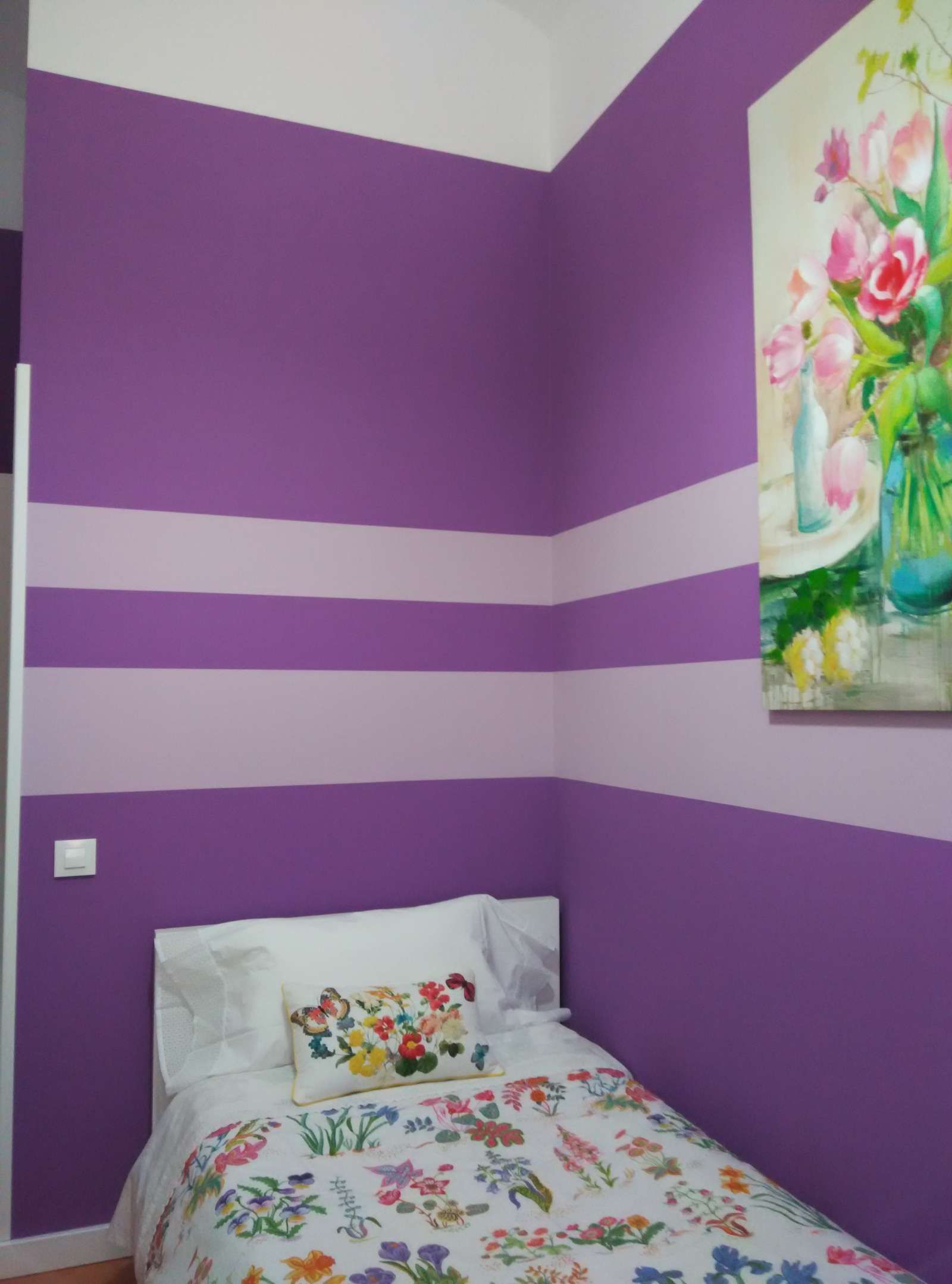 Bedroom of Flat to share in  Barcelona Capital  with Air Conditioner, Heating and Terrace