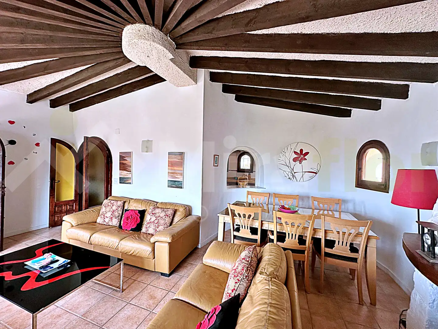 Sala de estar de Casa o chalet en venta en Benissa con Aire acondicionado, Jardín privado y Terraza