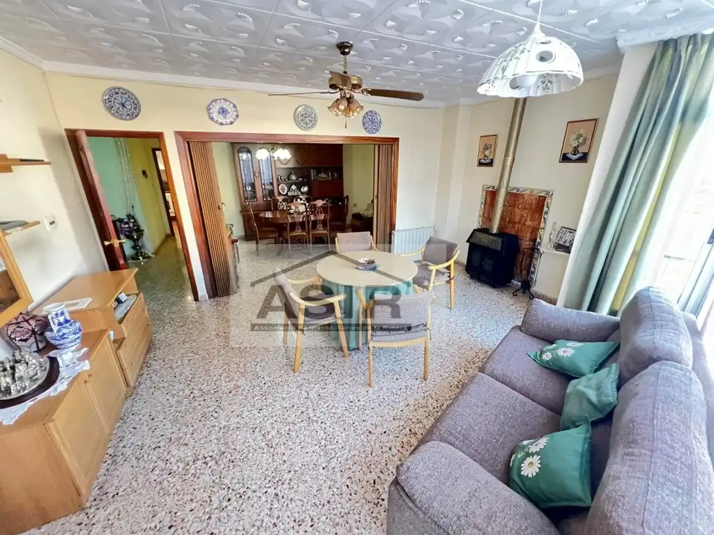 Sala de estar de Casa o chalet en venta en Benicull de Xúquer con Terraza
