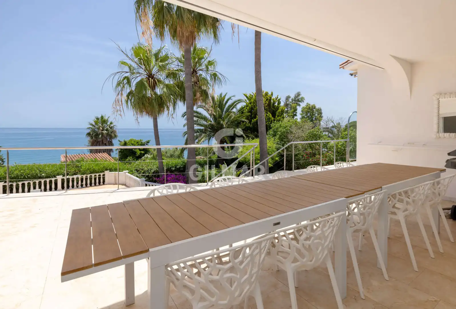 Terrassa de Casa o xalet en venda en Sotogrande amb Calefacció, Jardí privat i Piscina