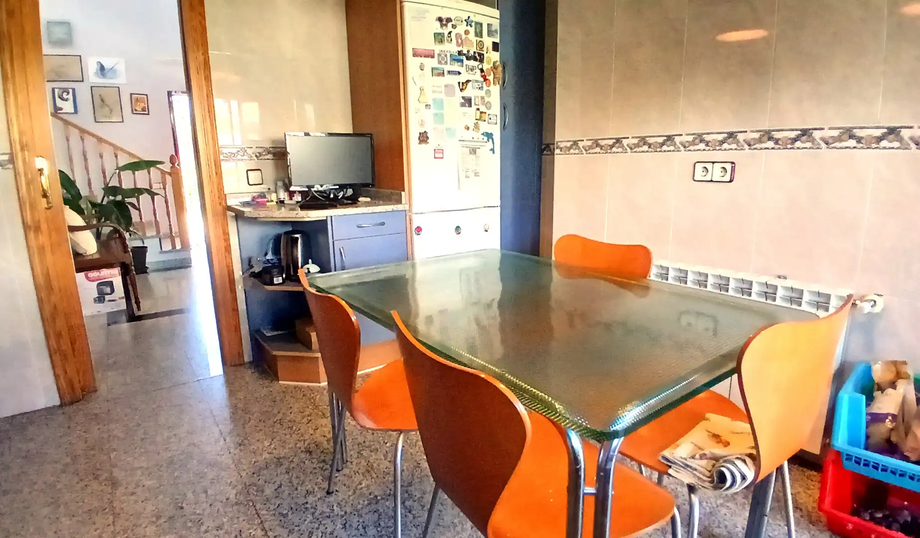 Cuina de Casa o xalet en venda en Collado Villalba amb Calefacció, Jardí privat i Terrassa