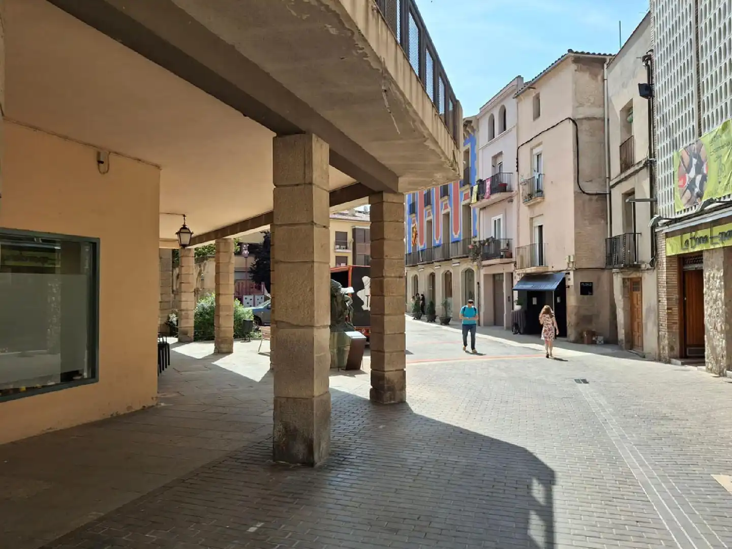 Vista exterior de Pis en venda en Igualada amb Traster