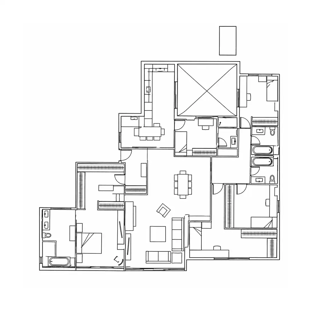 Apartamento con piscina en alquiler en Calle de la Infanta María Teresa, imagen 43