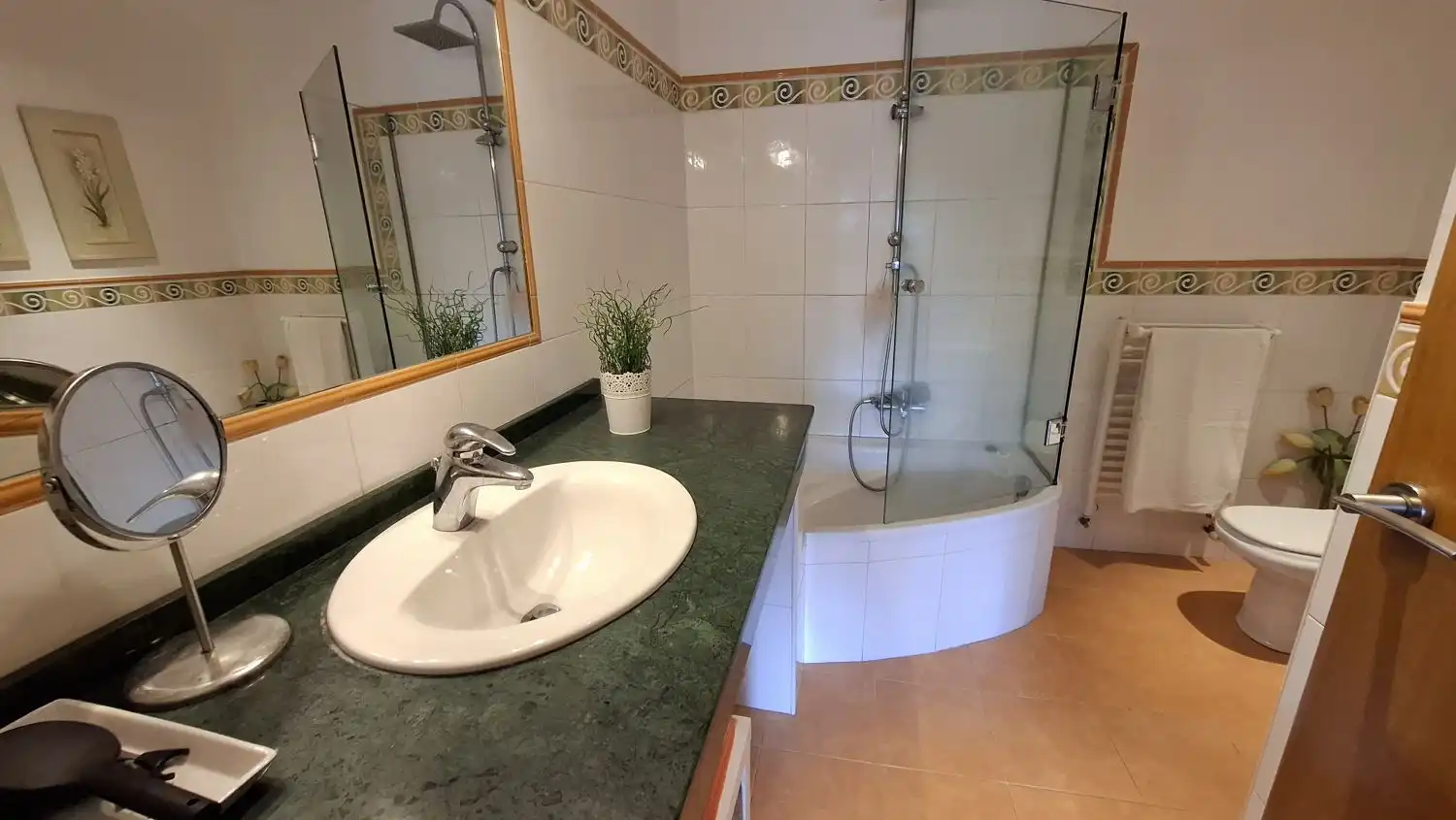 Baño de Casa o chalet en venta en Oleiros con Calefacción y Terraza