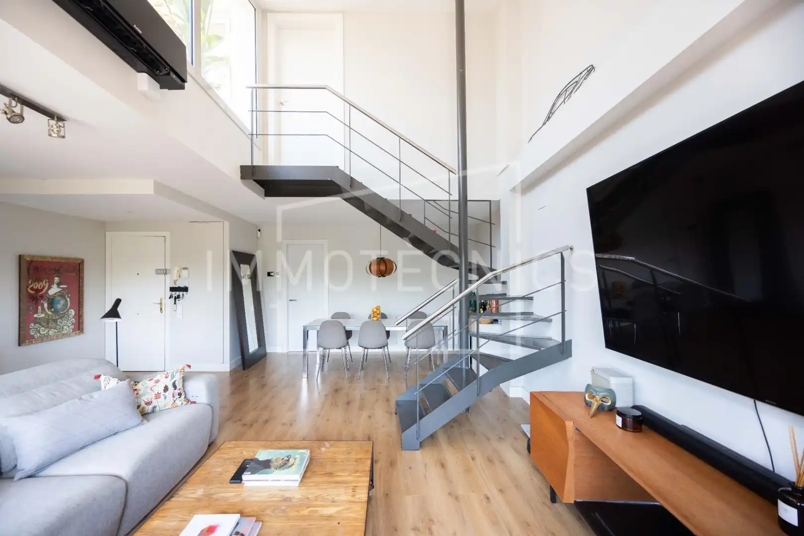 Living room of Duplexes for sale in Les Franqueses del Vallès  with Heating, Terrace and Storage room