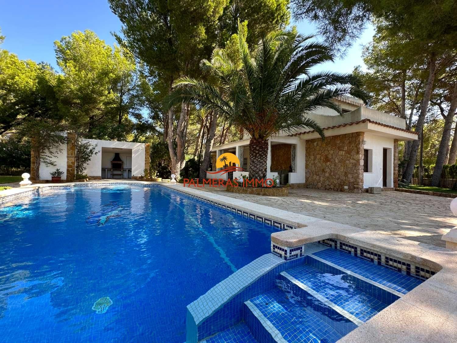 Exterior view of House or chalet for sale in L'Ametlla de Mar   with Swimming Pool and Furnished