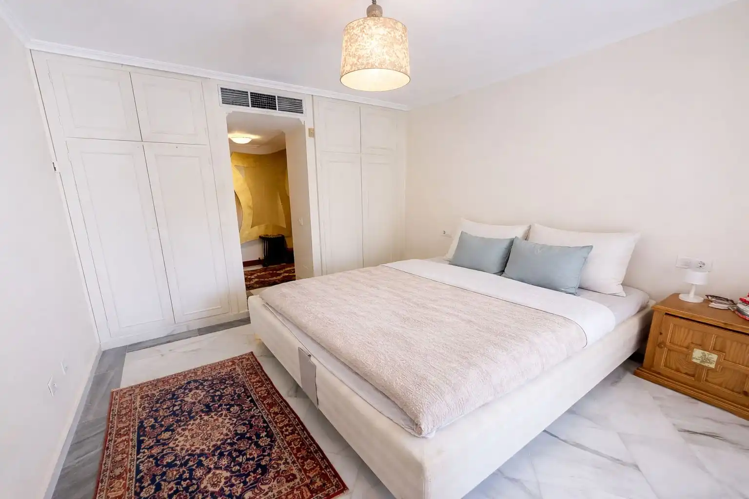 Bedroom of Apartments for sale in Mijas  with Private garden, Alarm and Community pool
