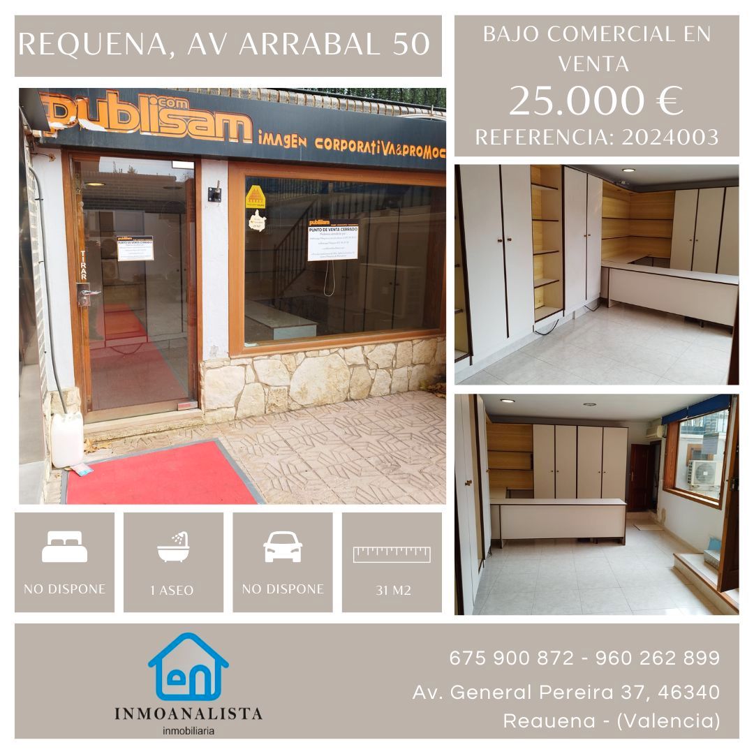 Local en venda en Requena amb Aire condicionat, Terrassa i Moblat