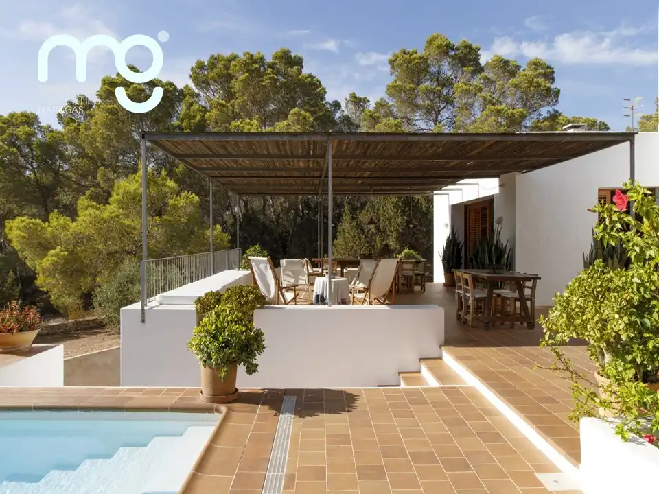Terrace of Country homes for sale in Andratx  with Air Conditioner, Heating and Private garden