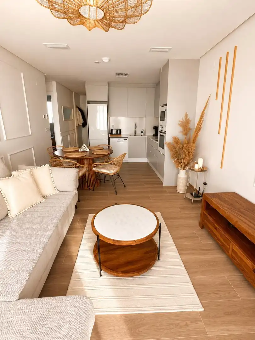 Sala d'estar de Apartament en venda en Madrid amb Terrassa