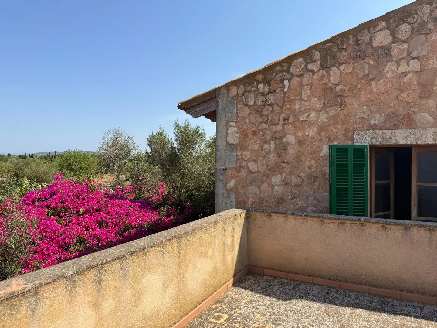 Vista exterior de Finca rústica en venta en Llucmajor con Jardín privado, Terraza y Balcón