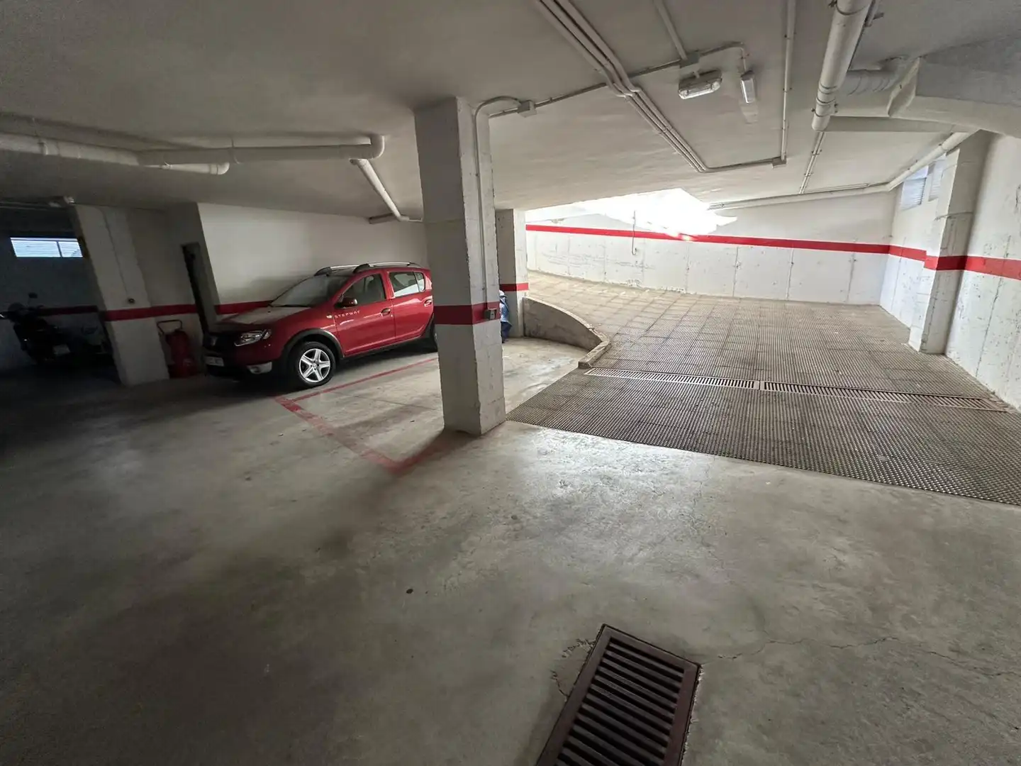 Parking of Flat for sale in Murcia  with Air Conditioner, Private garden and Storage room