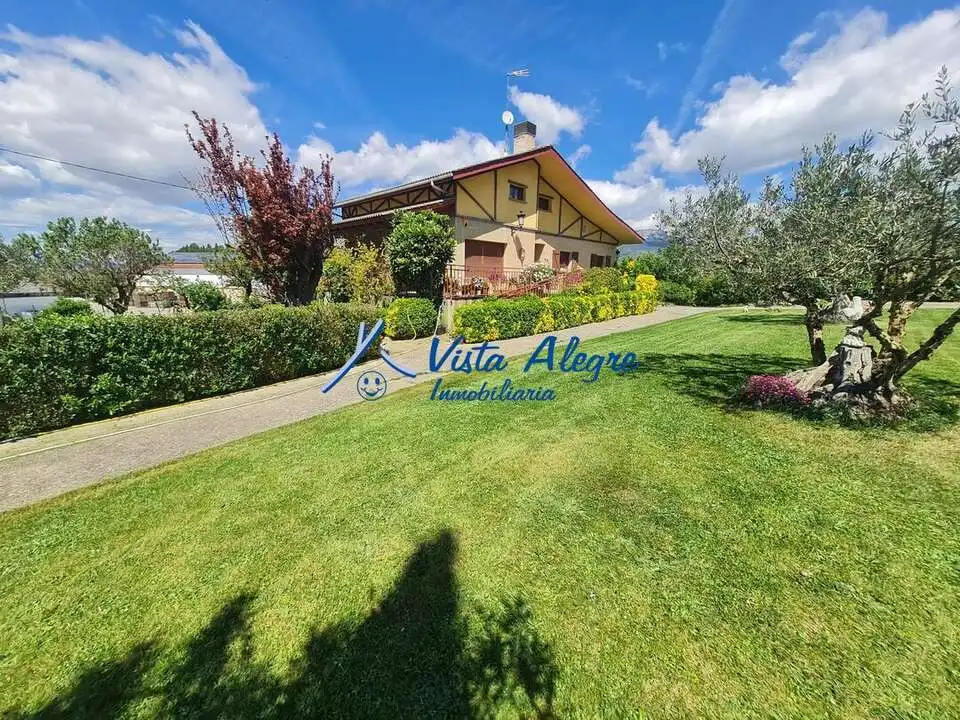Vista exterior de Casa o chalet en venta en San Vicente de la Sonsierra con Calefacción, Jardín privado y Terraza