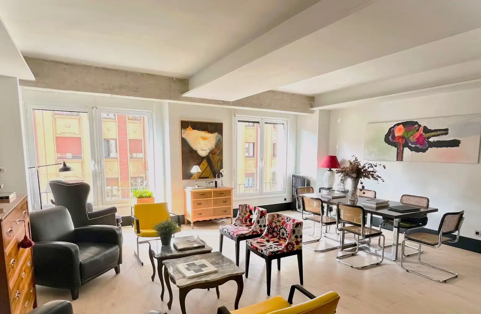 Sala de estar de Piso en venta en  Pamplona / Iruña con Aire acondicionado, Calefacción y Jardín privado