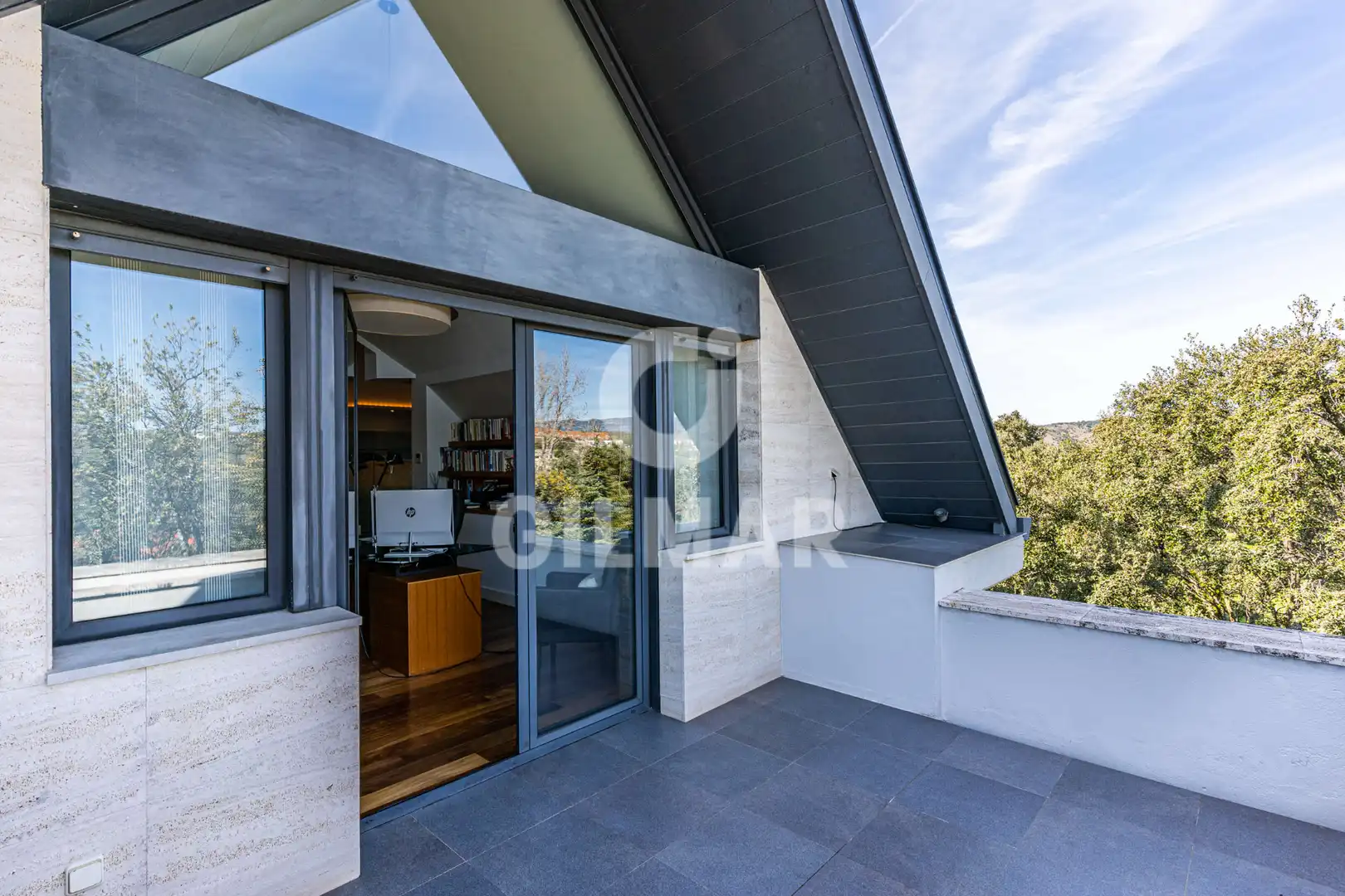 Terraza de Casa o chalet en venta en Las Rozas de Madrid con Aire acondicionado, Calefacción y Jardín privado