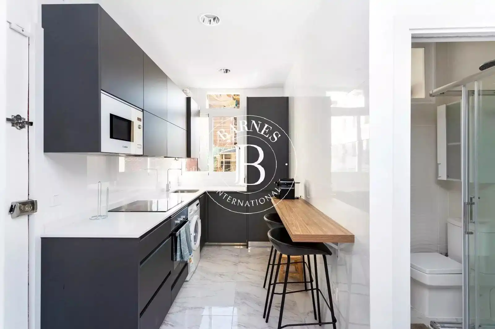 Kitchen of Flat for sale in Madrid  with Air Conditioner, Heating and Furnished