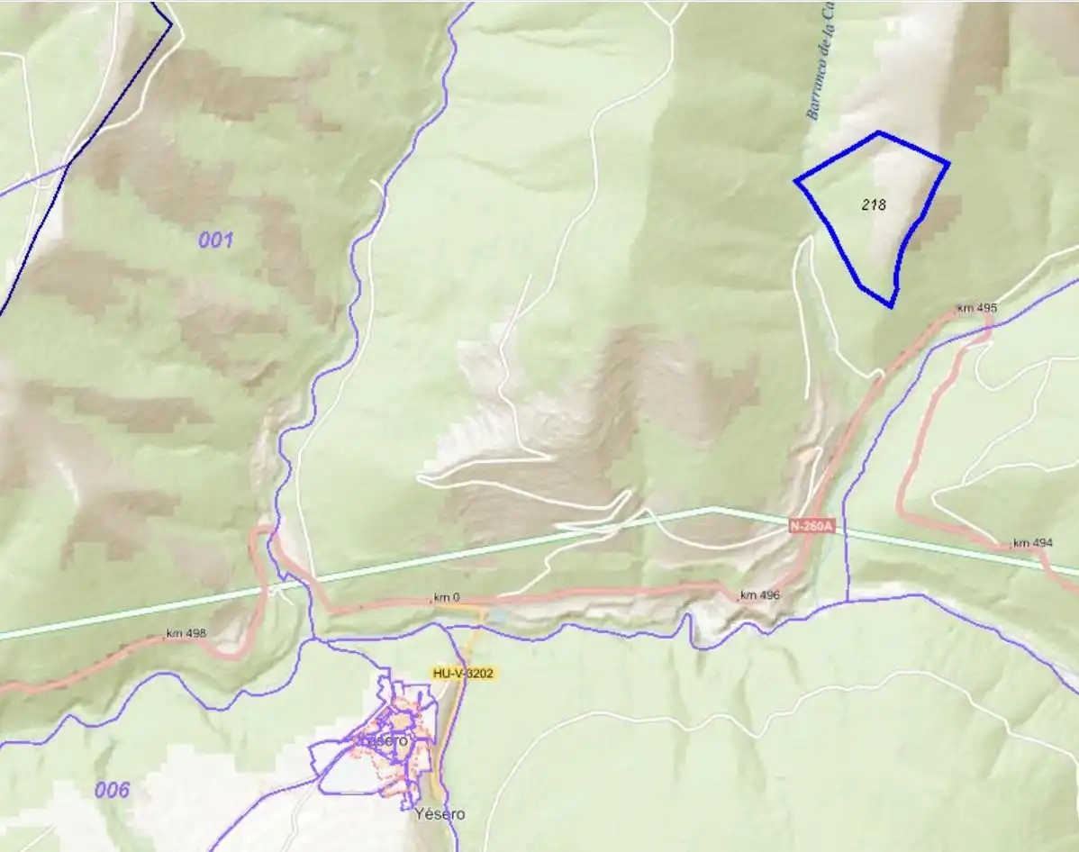 Terreno en venta en Yésero