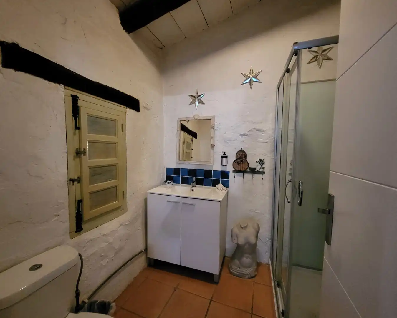 Badezimmer von Country house zum Verkauf in L'Ametlla de Mar  mit Privatgarten, Terrasse und Abstellraum