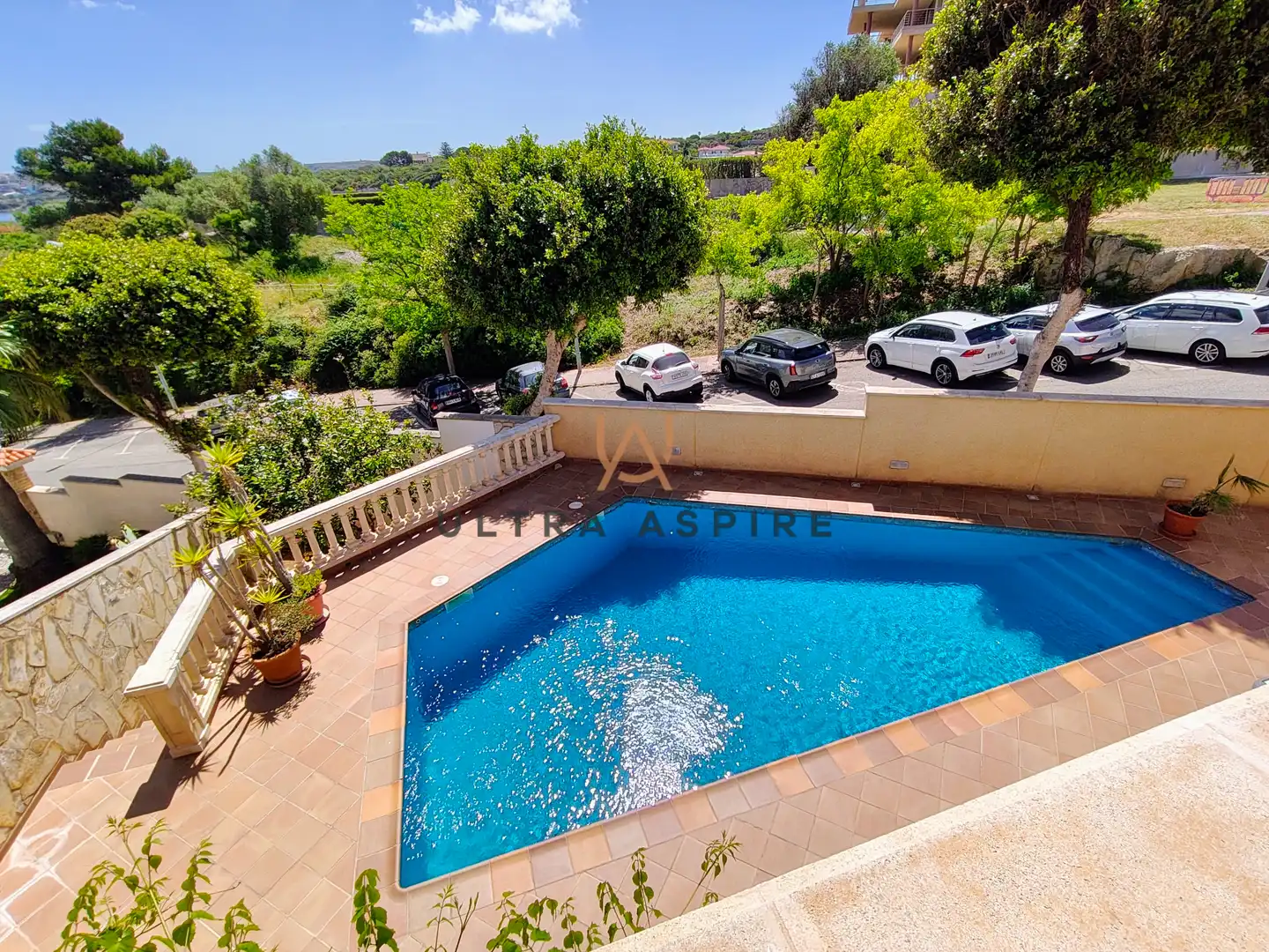 Piscina de Casa o xalet en venda en Maó - Mahón amb Aire condicionat, Calefacció i Jardí privat