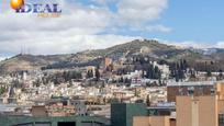 Exterior view of Attic for sale in  Granada Capital  with Private garden, Parquet flooring and Terrace