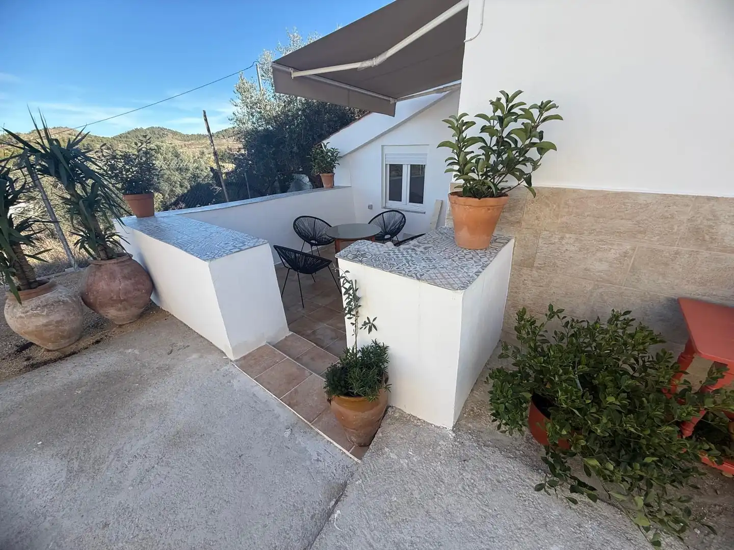 Terrassa de Casa o xalet en venda en Cehegín amb Aire condicionat, Jardí privat i Terrassa