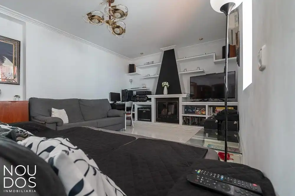 Sala d'estar de Pis en venda en  Palma de Mallorca amb Aire condicionat, Terrassa i Moblat