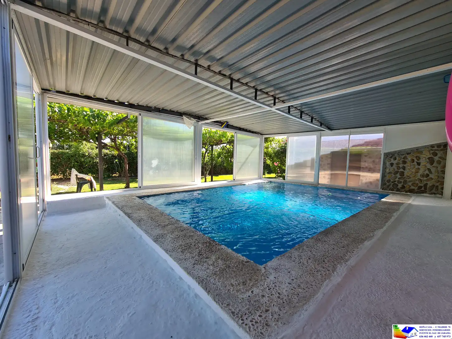 Piscina de Casa o chalet en venta en Fuente El Saz de Jarama con Aire acondicionado, Calefacción y Jardín privado