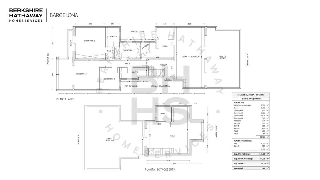 Attic for sale in Sant Gervasi- Galvany, Sarrià - Sant Gervasi