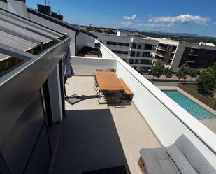 Terrassa de Dúplex de lloguer en Vilablareix amb Calefacció, Terrassa i Piscina