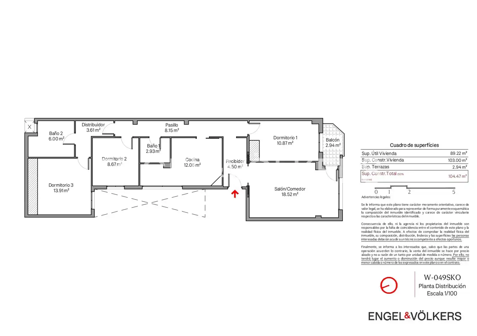 Piso en venta en Valencia con Aire acondicionado, Calefacción y Amueblado