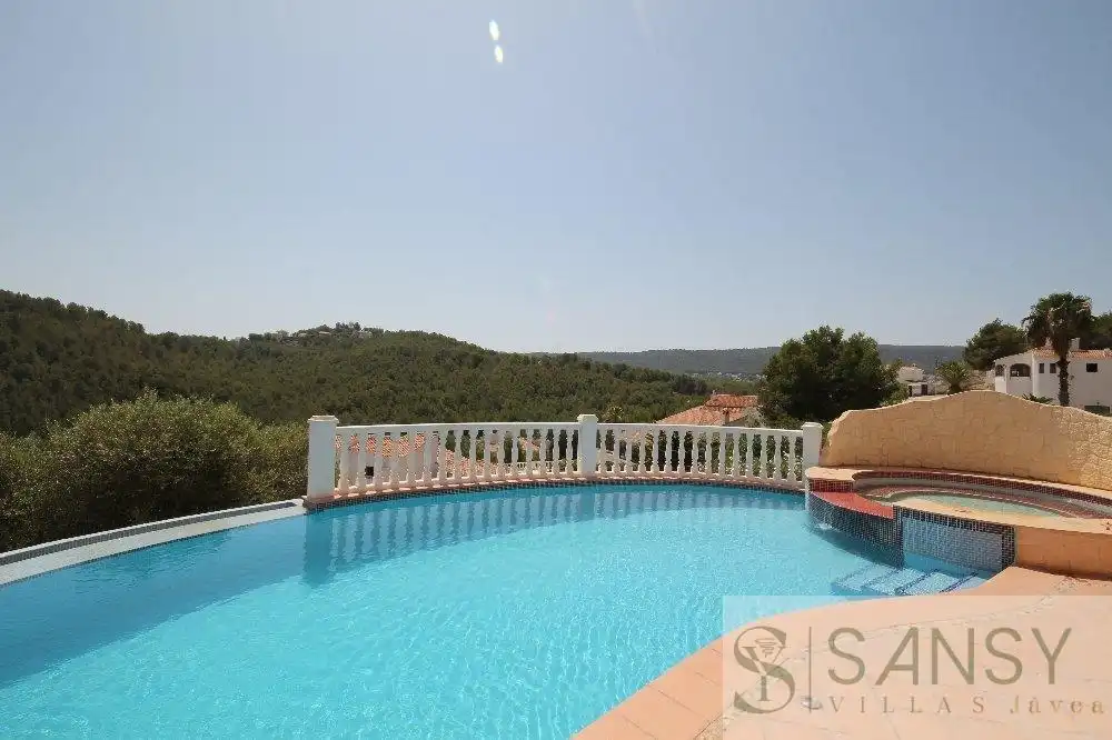 Swimming pool of Houses for sale in Jávea / Xàbia  with Air Conditioner, Heating and Storage room