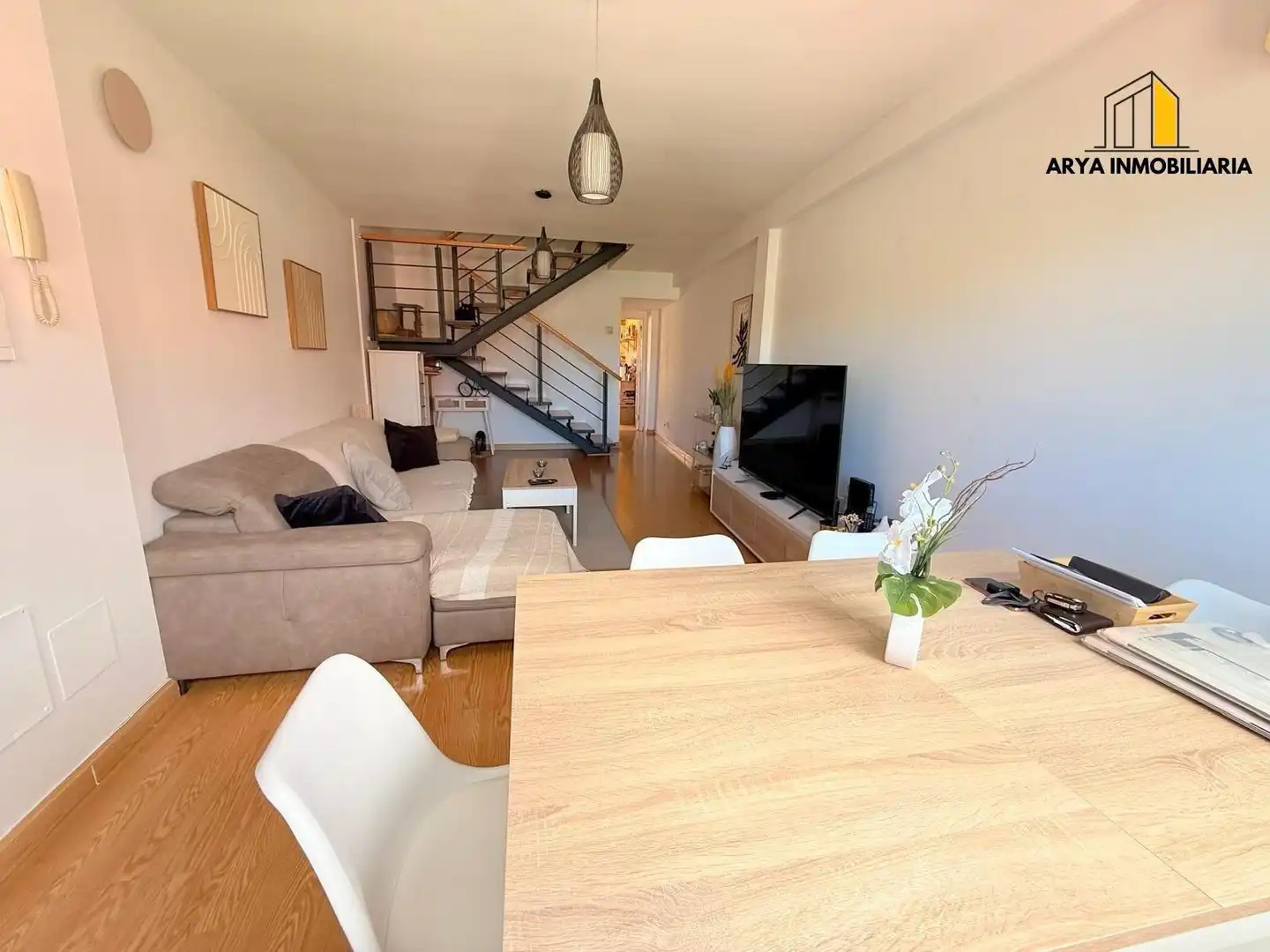 Living room of Duplexes for sale in Loeches  with Air Conditioner
