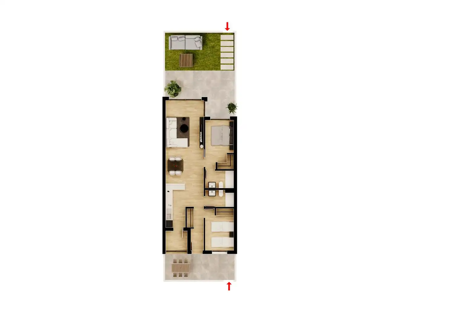 Apartament amb terrassa en venda a Avenida de Escandinavia, imagen 33